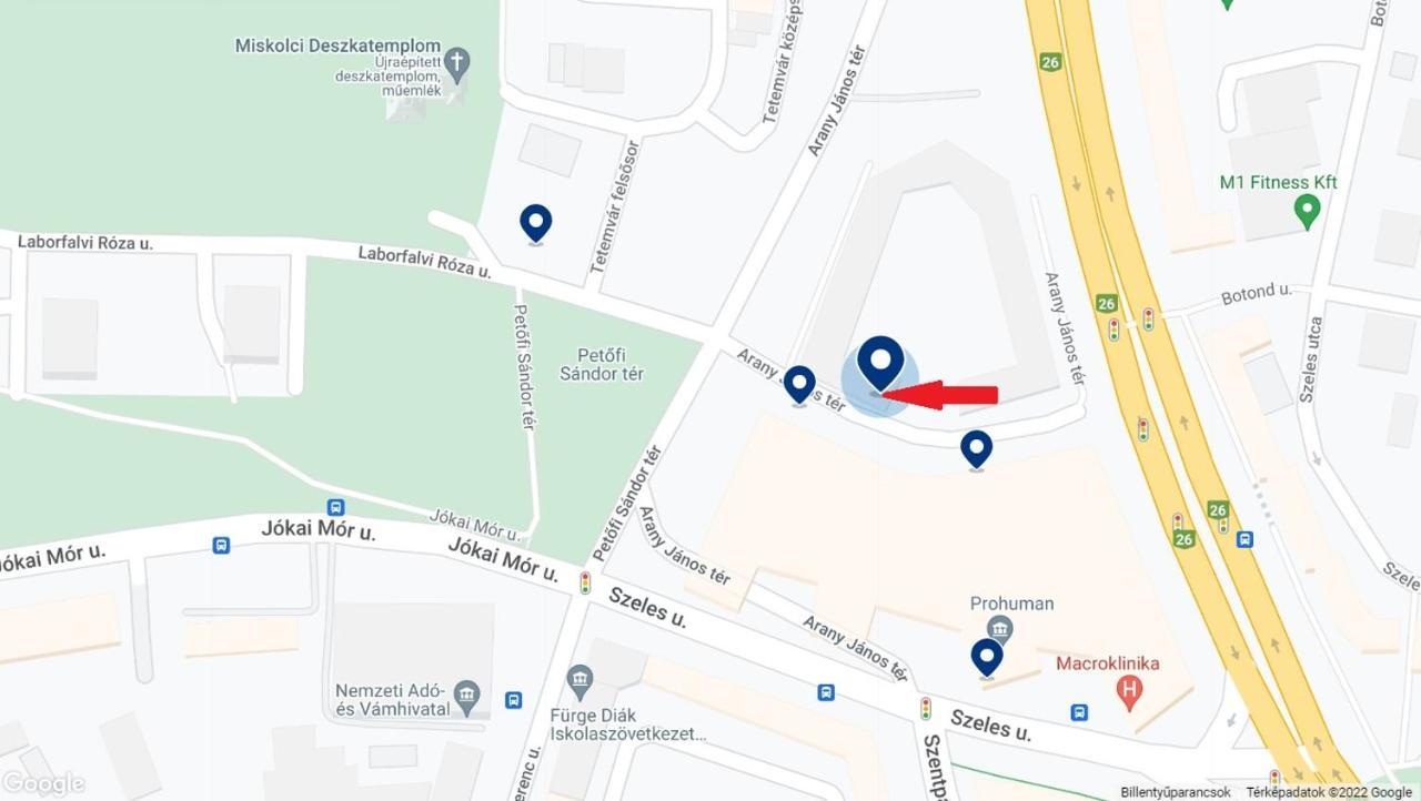 Aj - Ter Apartman Miskolc Exterior foto
